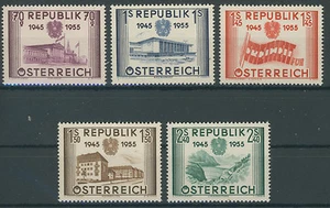 Austria 1012 - 1016 nuevo ME 60 (635119) - Imagen 1 de 2