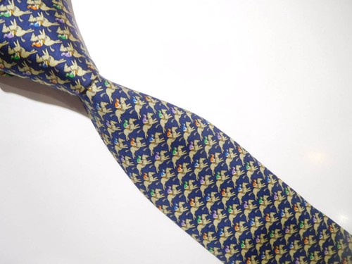 HERMÈS Cravatta uomo Hermes France vera seta cravatta abito classico lusso multicolore W822