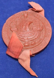 SOUVENIR GIFT 2 HANDMADE COPIES OF GREAT YARMOUTH SEALS - BAILIFF & TOWN SEALS - Picture 1 of 5
