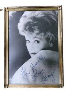 Original Vintage 5x7 handsigniertes Foto Lucille Ball 50er Jahre selten - Bild 1 von 6