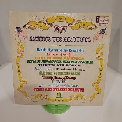 America The Beautiful LP Disneyland 1972 DQ-1346 Original Shrink Vinyl VG+ Foto 1 de 4
