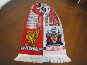 FC Liverpool Fußball Schal FA Cup 2008 Fanschal FC Barnsley scarf soccer - Bild 1 von 3