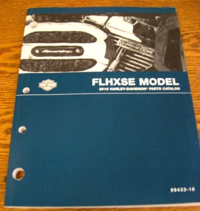 2016 Harley-Davidson FLHXSE Parts Catalog, CVO Street Glide NEW - Picture 1 of 1