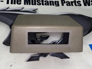 1990 Ford Mustang Titanium Center Console Armrest Delete Panel 87-93 OEM Stock 2 - Foto 1 di 7