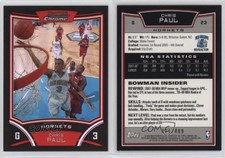 2008-09 Bowman Draft Picks & Stars Chrome Refractor /499 Chris Paul #23