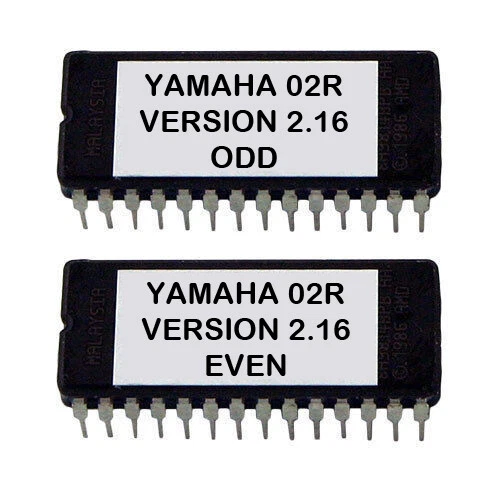 Yamaha 02r - Version 2.16 Firmware OS Upgrade Update Eprom pour O2R Mixer Record - Image 1 of 1