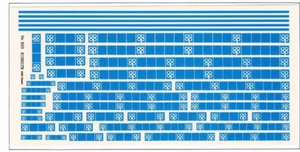 1:87 Decals "Coop Blau" - Aufkleber Modellbau H0 10x20cm - Bild 1 von 1