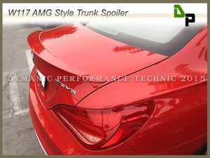 AMG Style Painted Trunk Spoiler For M-BENZ W117 CLA180 CLA200 CLA220 CLA250 - Picture 1 of 4