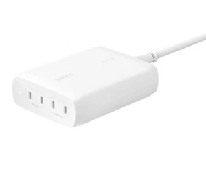 Belkin BoostCharge Pro 200W 4-Port USB-C Gan Desktop Charger WCH015AUWH - Picture 1 of 5