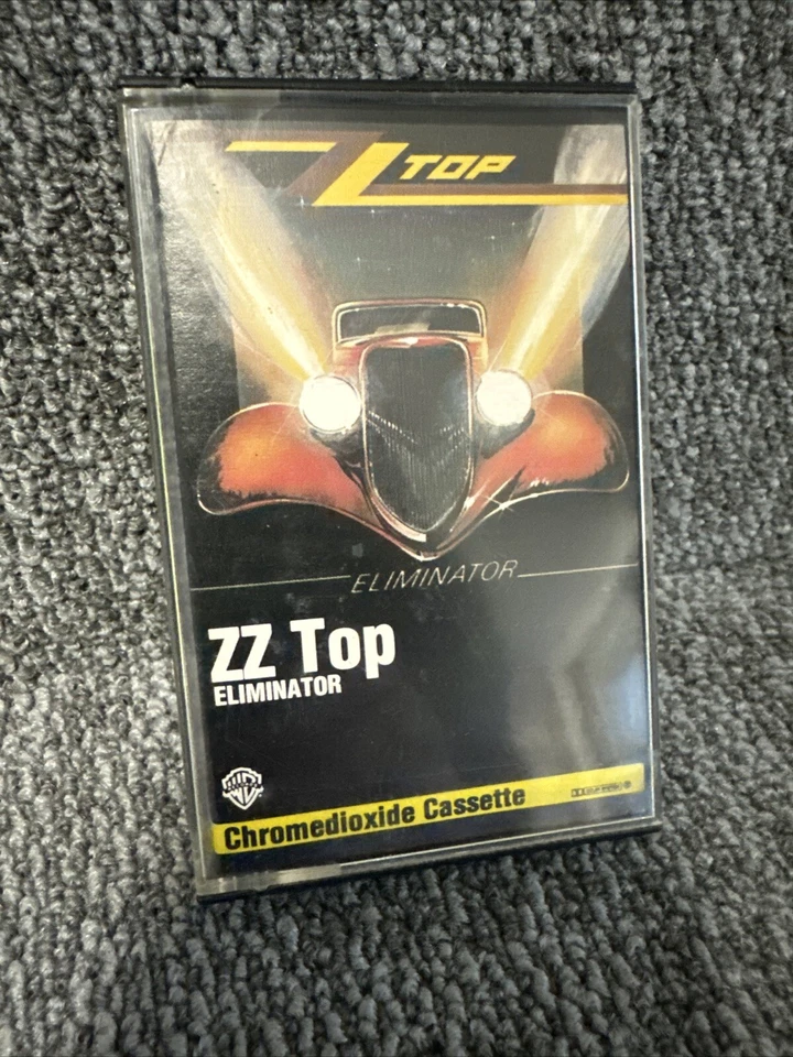 ZZ TOP - UK CASSETTE TAPE - ELIMINATOR - WITH PAPER LABELS - Image 1 of 1