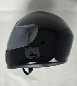 Casco completo de motocicleta TCMT HY-901 XXL certificado por el DOT negro con visera - Imagen 1 de 9