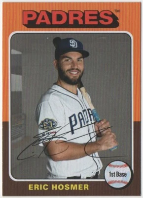 Eric Hosmer 2019 TOPPS ARCHIVES Base 1975 Design #191 Padres - Image 1 of 2