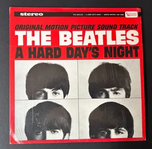 NM VINYL LP The Beatles A Hard Day's Night OST STEREO 1964 1st Pressing UAS 3366 - Bild 1 von 5