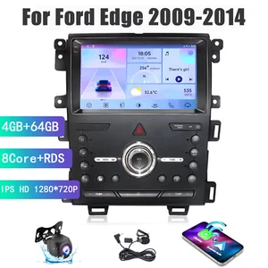 For Ford Edge 2009 2010-2014 Android 12 2 Din Radio Player CarPlay GPS Wifi BT - Bild 1 von 16