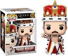 Funko Pop Queen Freddie Mercury Crown Figure w/ Protector