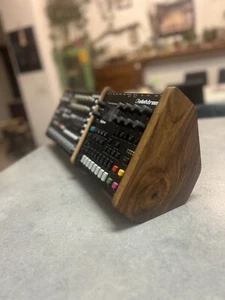 Elektron stand, walnut wood, double (bigger & smaller) - Imagen 1 de 4