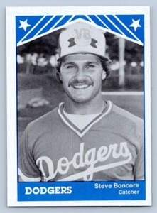 Steve Boncore 1983 TCMA Vero Beach Dodgers