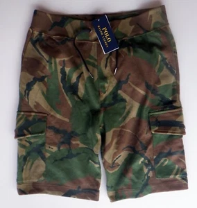 Polo Ralph Lauren Uomo XS Cargo Pantaloncini Mimetici Maglia 98,50€ - Foto 1 di 9