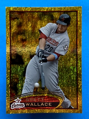 2012 Topps Gold Sparkle Brett Wallace #43 - Image 1 of 2