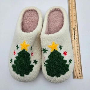Zapatillas de árbol de Navidad para mujer 7 1/2 - 8 - Imagen 1 de 6