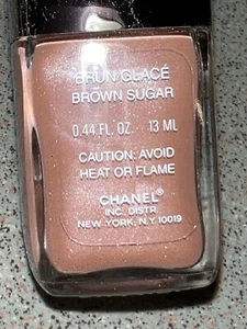 CHANEL BRUN GLACE BROWN SUGAR Nail Polish VINTAGE BNIB HTF RARE! - Picture 1 of 6