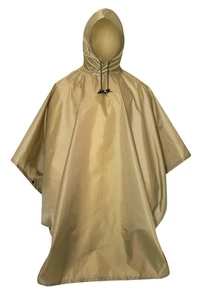 Rothco GI Type Military Rip-Stop Poncho - Coyote - Picture 1 of 2