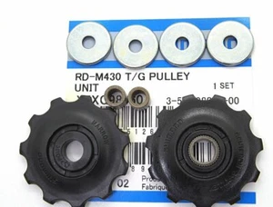 Genuine Shimano Alivio RD-M4000/M430/ Acera RD-M390 Tension & Guide Pulley Unit - Picture 1 of 1