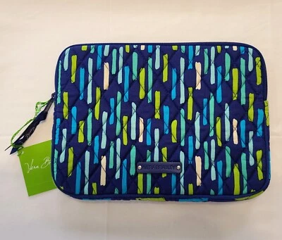 Vera Bradley Katalina Showers eReader eBook Sleeve Catch All 8.5x6.5 Padded Zip - Image 1 of 4