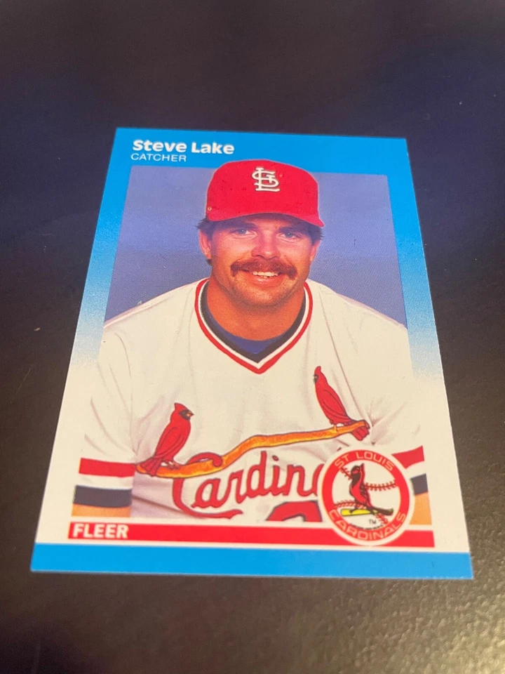 1987 Fleer - Steve Lake #300 - Image 1 of 1