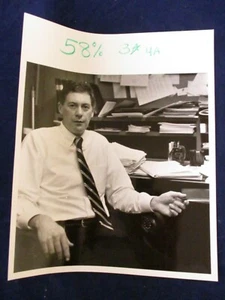 Glossy Press Photo Vintage Steve Donovan Acton-Boxboro school district principal - Picture 1 of 2