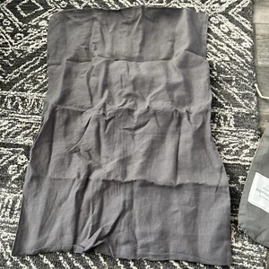 Restaurationsbeschläge Stonewashed Cotton Linen Standard Sham (1) dunkelgrau - Bild 1 von 7