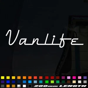 Vanlife Sticker Car Van Window Bumper Vinyl Decal Sticker VW T5 Camper - Picture 1 of 2