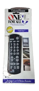 One For All - URC2060 Universal Remote For 4 Devices w/BIG, LARGE BUTTONS - Picture 1 of 5
