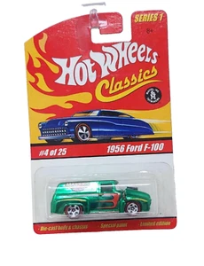 2008 Hot Wheels Classic Series 1 1956 Ford F-100 grün #4 von 25 - Bild 1 von 5