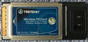 TRENDnet 54Mbps Wireless - PMCIA G PC Card TEW-421PC - Picture 1 of 2
