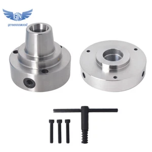 5C 5" Collet Lathe Chuck Closer With Semi-finished Adp.1-1/2" × 8 Thread New - Picture 1 of 10