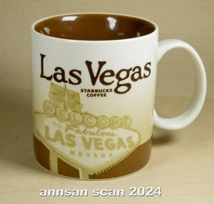 Starbucks LAS VEGAS 16 oz Mug Collector CITY / you are there Series 2012 EUC - Bild 1 von 6
