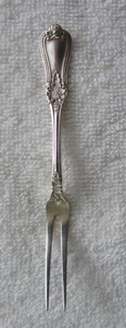 Tenedor Kensington Gorham plata esterlina 2 dientes bayas limón - Imagen 1 de 2