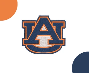 Toppa Auburn University - College - toppa in ferro o da cucire - ricamata - Foto 1 di 3