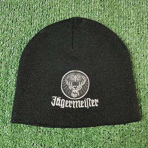 Jägermeister Mütze Cap Beanie schwarz Jägerbomben Trinken Bar Shots Erwachsene - Bild 1 von 4