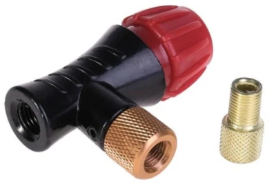 Senasys CO2 Bike Tire Inflator Head Presta / Schrader Valve - DG3 - Image 1 of 4