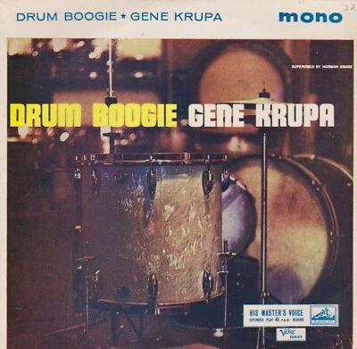 Gene Krupa – Drum Boogie (HMV 1960) 7" vinyl P/S EP VG/VG - Image 1 of 4