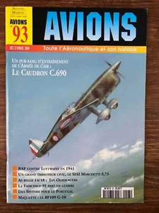 Revue Lela Presse AVIONS # 93 (Décembre 2000) Caudron C.690 - Picture 1 of 2