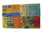 4 cartes téléphoniques publicitaires égyptiennes. Ringo, Sun. Cartes colorées en bon état