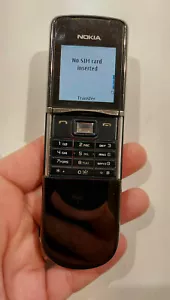 3996.Nokia 8800 Sirocco Black Very Rare - For Collectors - Unlocked - Picture 1 of 9