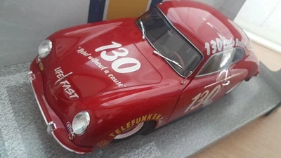 Solido 1/18 Porsche 356 PRE-A James Dean Red Model Car - Image 1 of 4