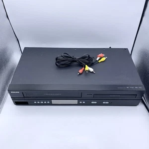 PHILIPS DVP3345VB/F7 DVD VCR Kombiplayer Videorecorder ohne Fernbedienung getestet funktioniert - Bild 1 von 11