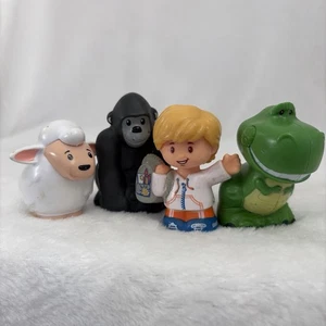 Little People Set: Gorilla Affe, Rex Toy Story Disney, Schaf Lamm, Schuljunge - Bild 1 von 6