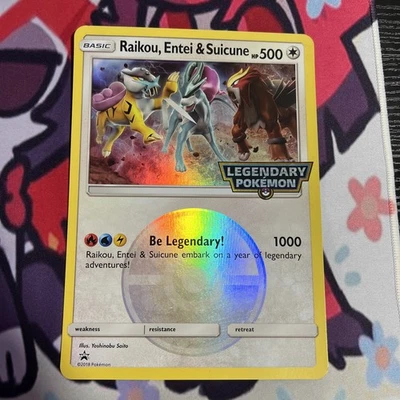 Raikou, Entei & Suicune Jumbo Card Holo 2018 - Image 1 of 4