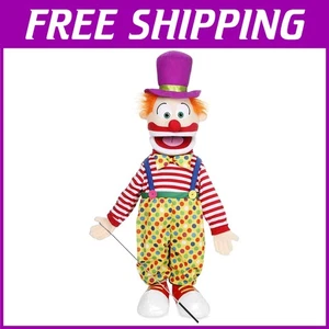 25" Clown Puppet with Easy Moving Mouth - Picture 1 of 7